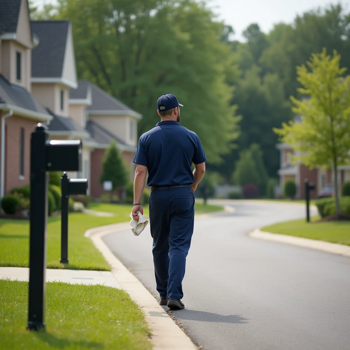 Neighborhood homes and setting in Bentwoods, Kentucky where our HVAC crew regularly serves