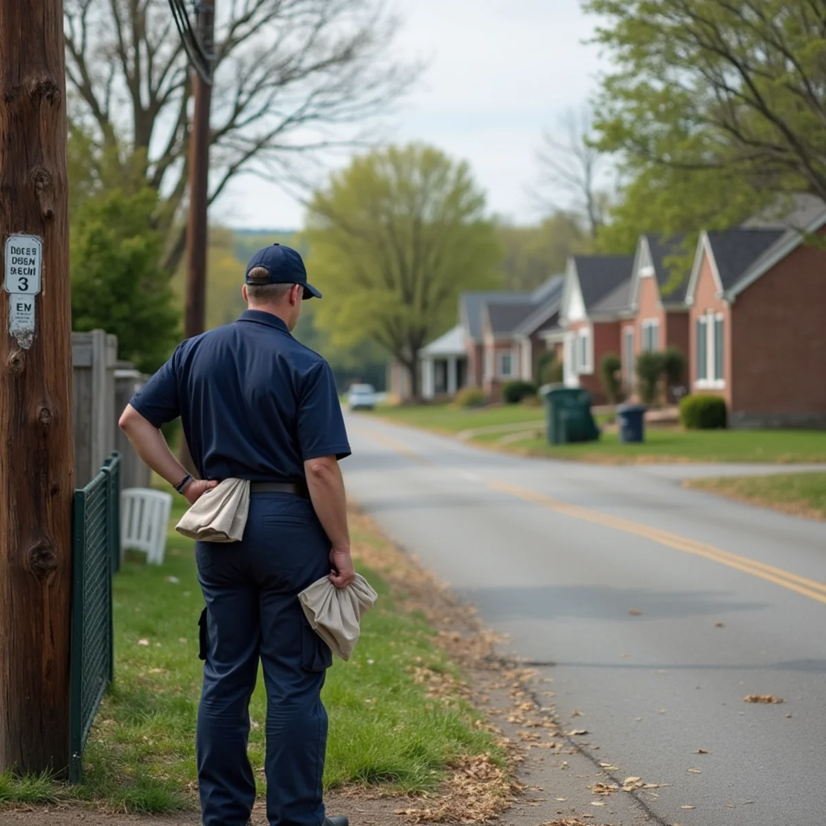 Neighborhood homes and setting in Craw (Crawfish Bottom), Kentucky where our HVAC crew regularly serves