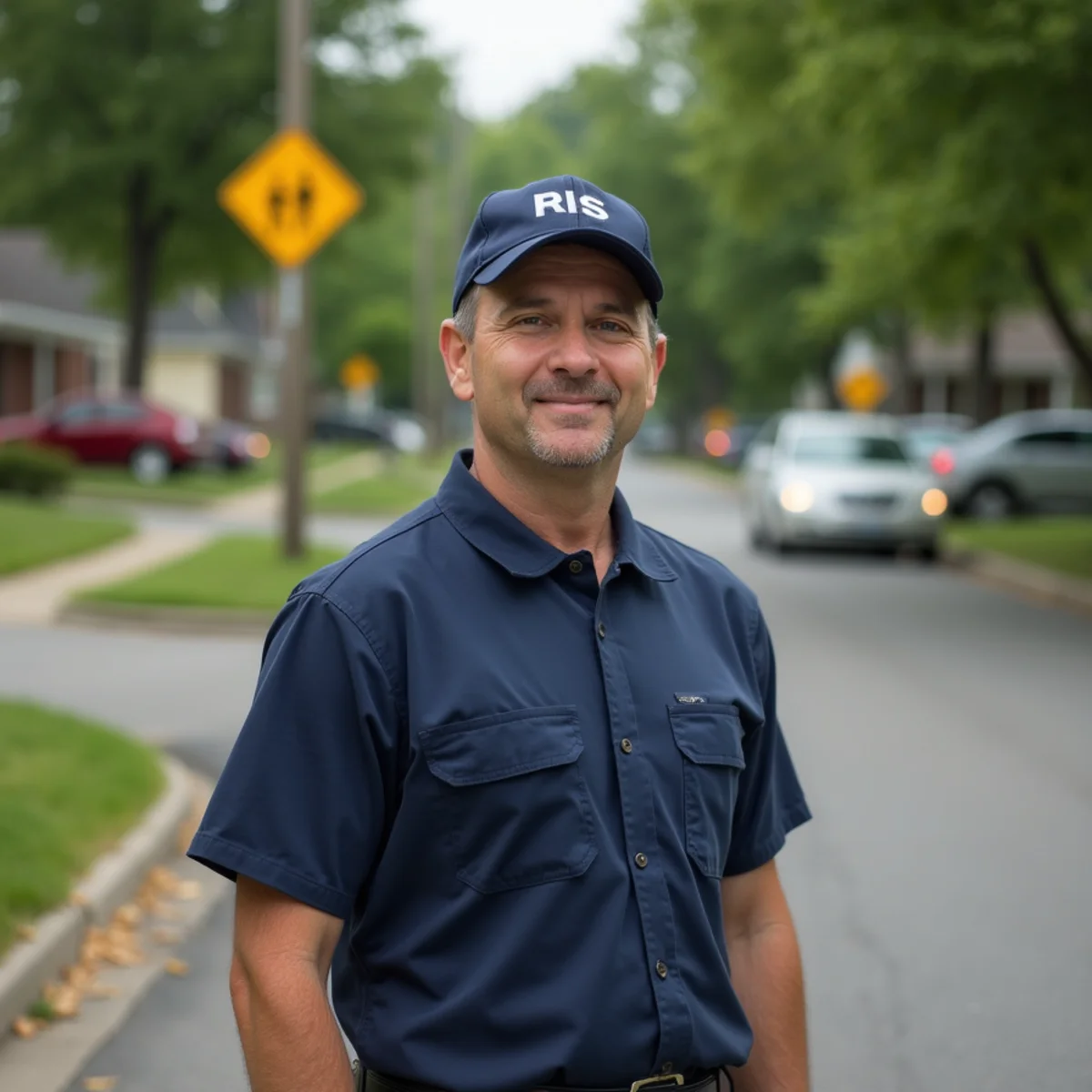 Neighborhood homes and setting in East Frankfort, Kentucky where our HVAC crew regularly serves
