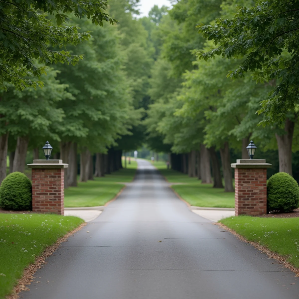 Neighborhood homes and setting in Indian Hills, Kentucky where our HVAC crew regularly serves