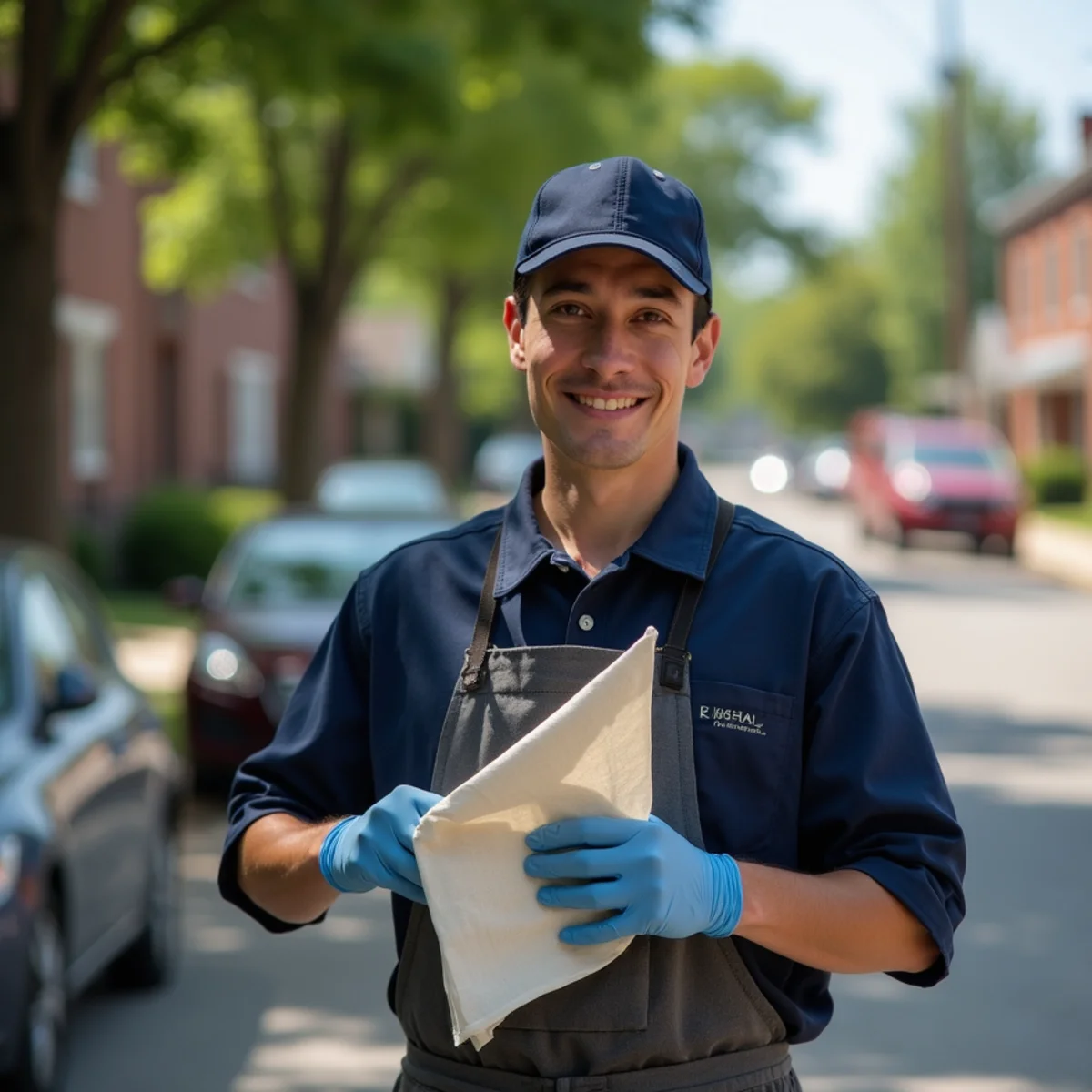 Neighborhood homes and setting in South Frankfort, Kentucky where our HVAC crew regularly serves