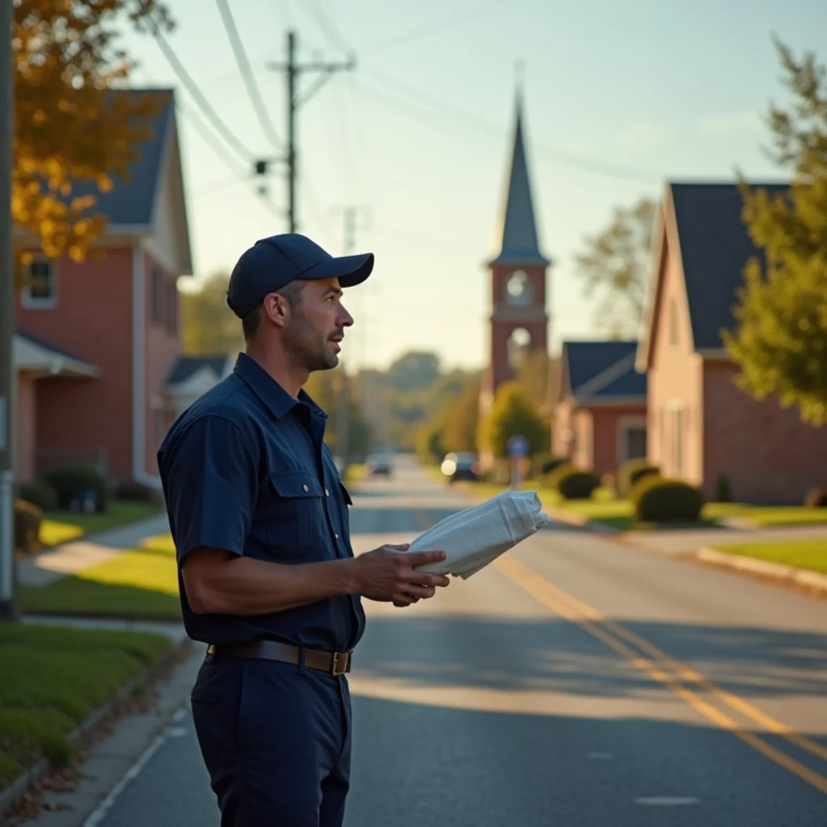 Neighborhood homes and setting in Franklin County, Kentucky where our HVAC crew regularly serves