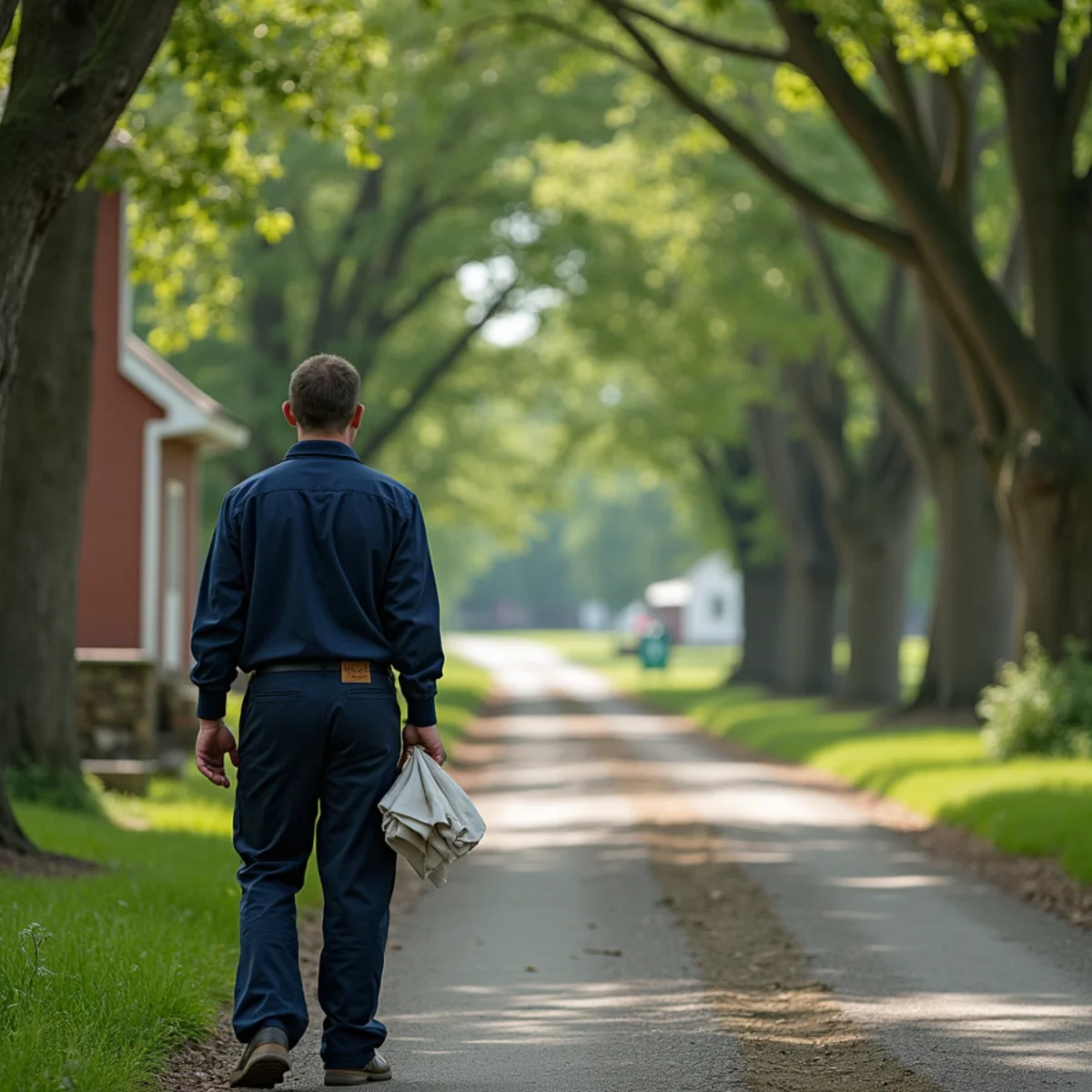 Neighborhood homes and setting in Peaks Mill, Kentucky where our HVAC crew regularly serves