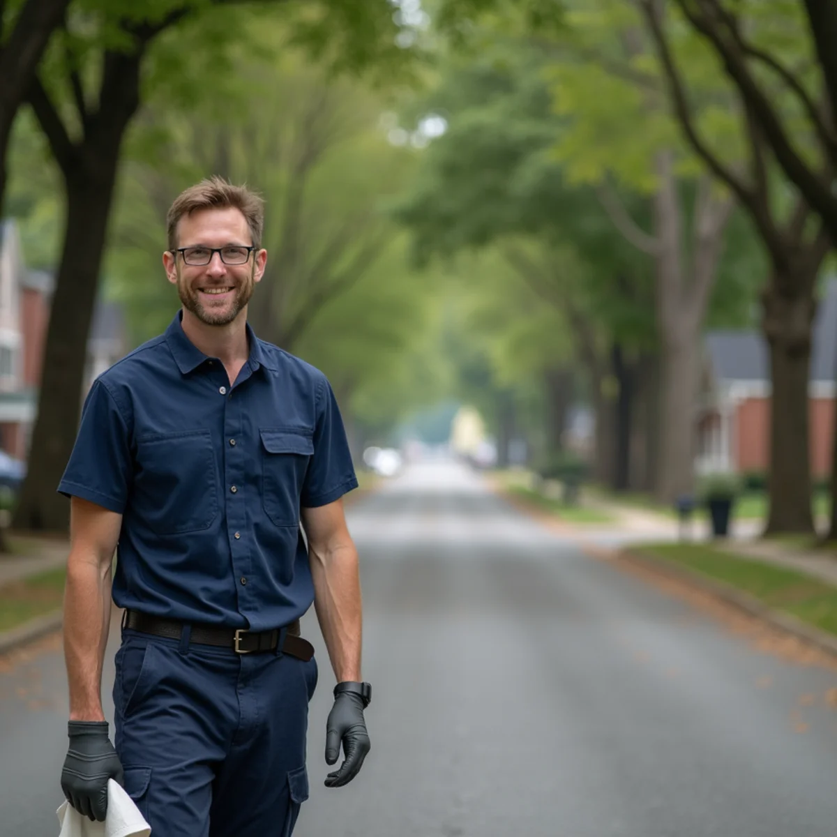 Neighborhood homes and setting in Shelbyville, Kentucky where our HVAC crew regularly serves