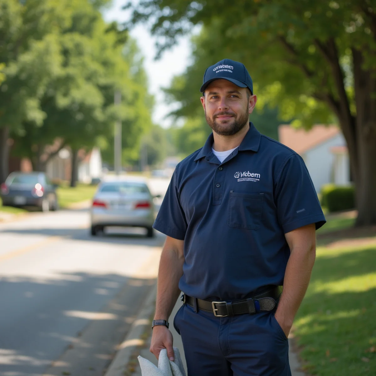Neighborhood homes and setting in Waddy, Kentucky where our HVAC crew regularly serves